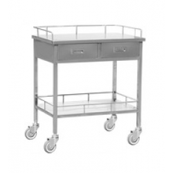 Stainless Steel Medical Trolley - JDEYQ112A Stainless Steel Medical Trolley - JDEYQ112A